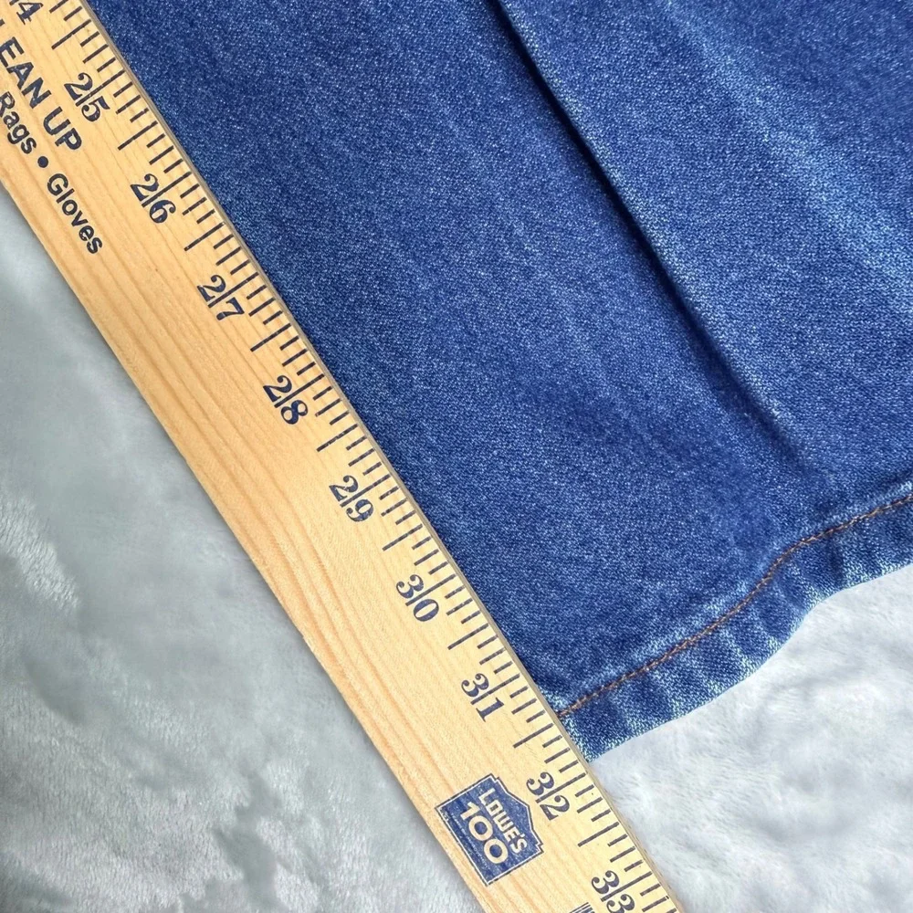 Wrangler 936PWD Cowboy Cut Slim Fit Jeans Men 32x32 Blue Rigid Denim 100% Cotton